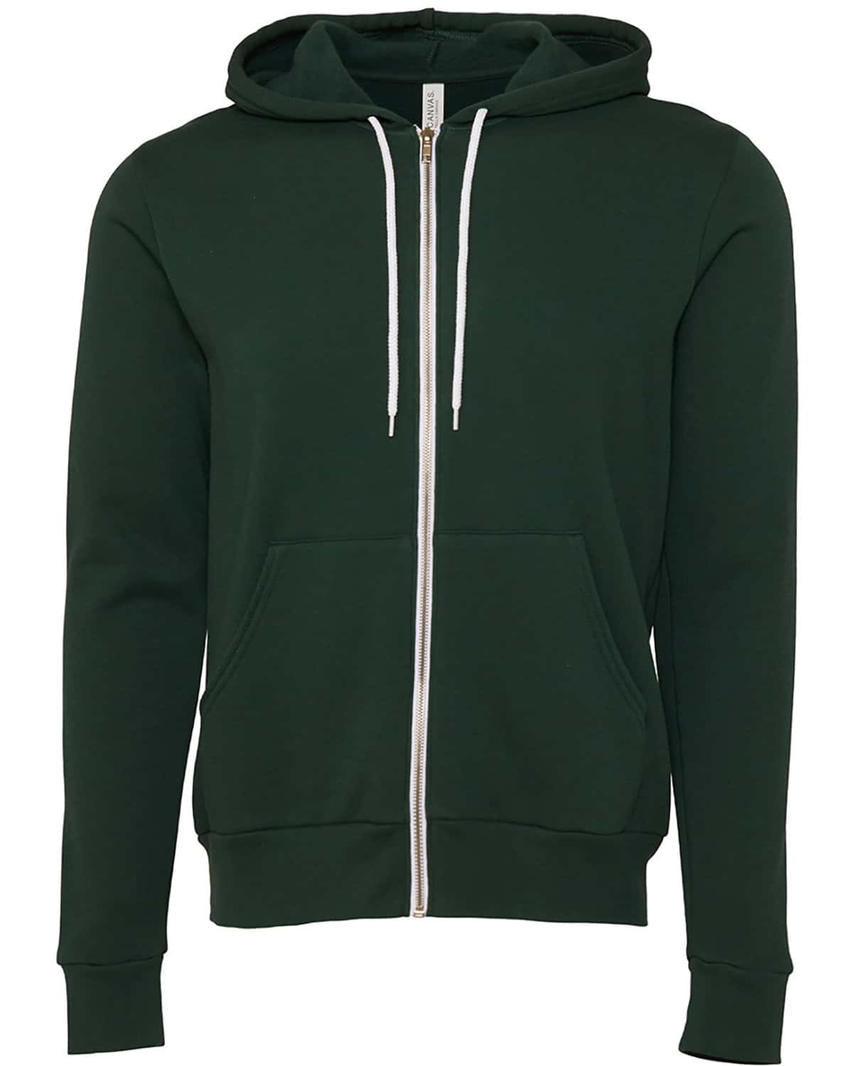 Bella + Canvas Unisex Sponge Fleece Full-Zip Hooded Sweatshirt
